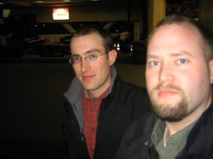 Chris and Mark arriving at SFO