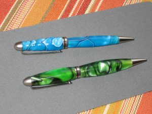 DIY pen construction - finish