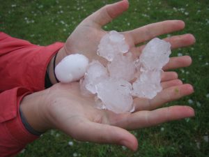 Pieces of Hail