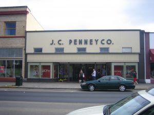 J.C. Penney Co. store downtown