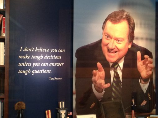 Tim Russert's Office