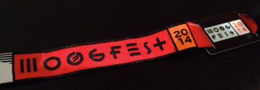 Moogfest 2014 Wristband