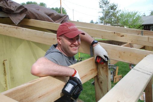 Chris on the Shed Project